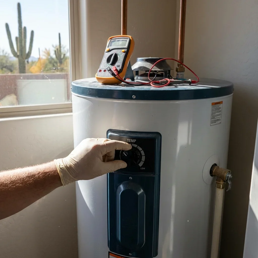 Lukewarm Water (Not Hot Enough) — water heater not working Phoenix