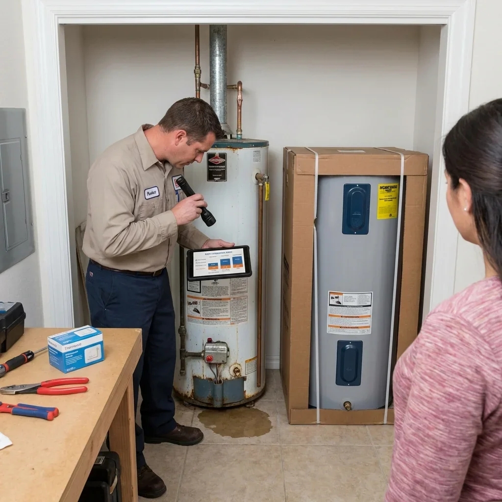 Choosing Between Repair and Replacement — water heater replacement cost Phoenix