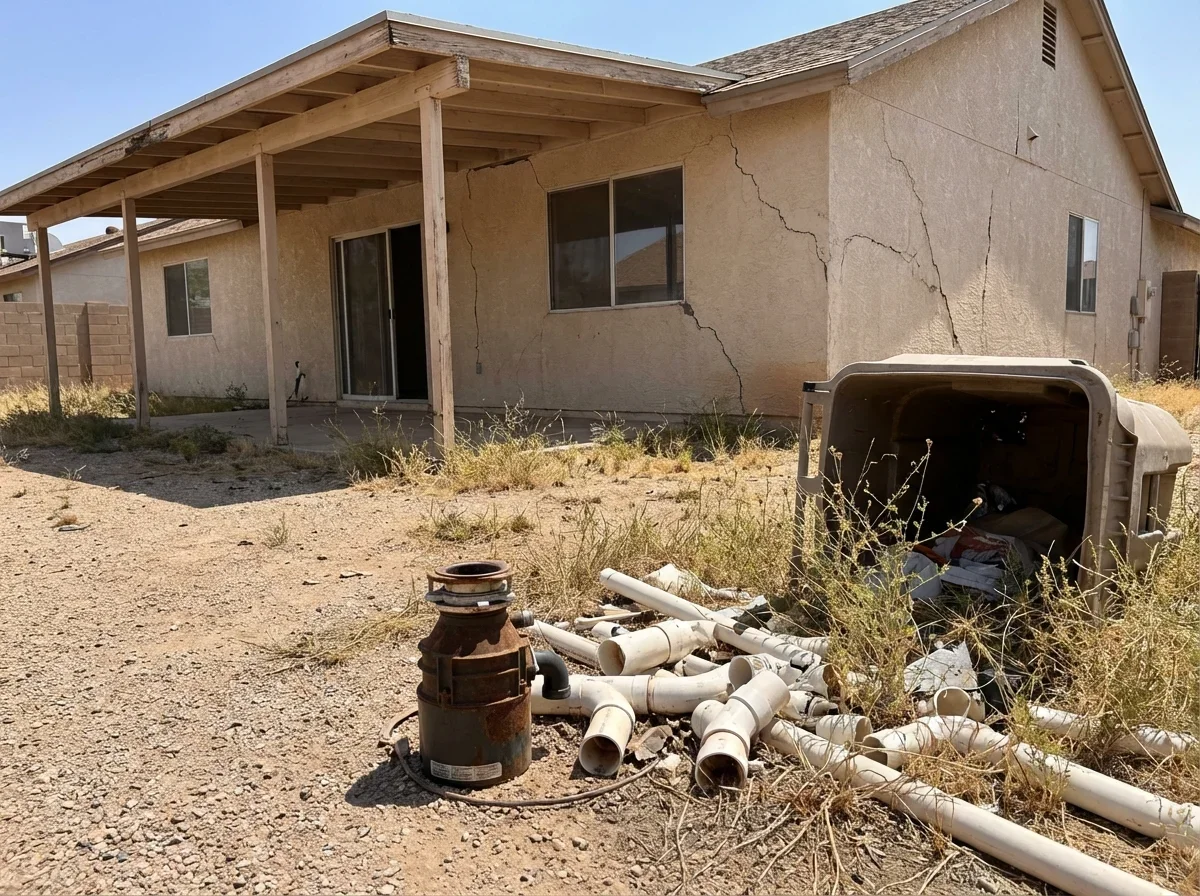 Clogged pipes can lead to bigger problems, call us for disposal help