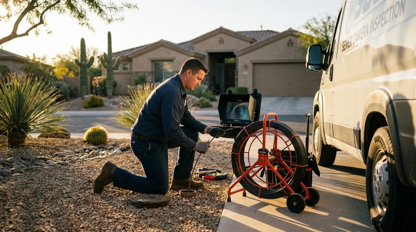 Pinpointing sewer line problems fast with advanced camera inspection technology