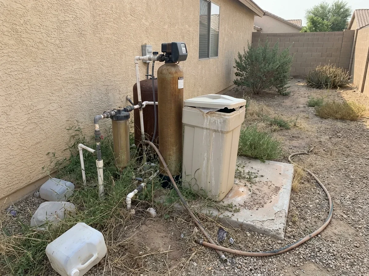 Hard water woes? Our filtration systems restore purity and protect your home